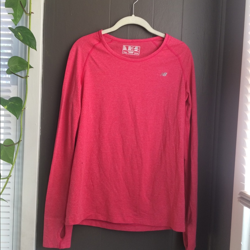 Long sleeve dry wick running shirt